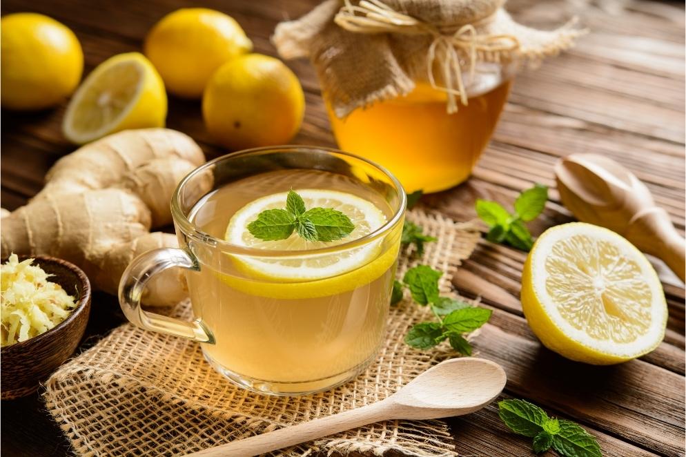ginger root tea is an ancient natural remedy for cold symptoms