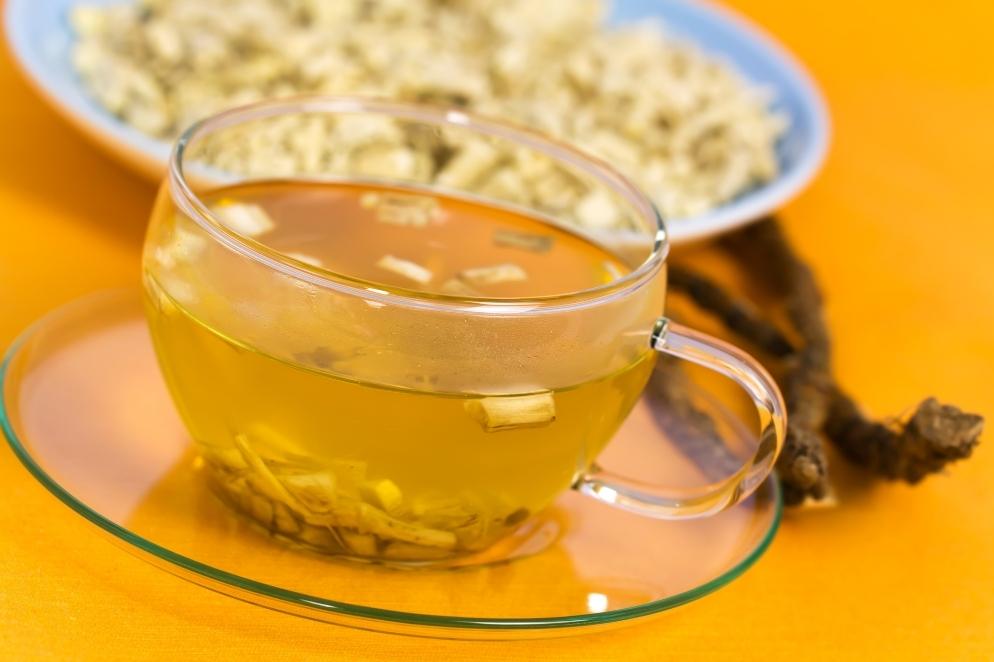 mashmallow tea eases throat pain by coating it into antimicrobial substance