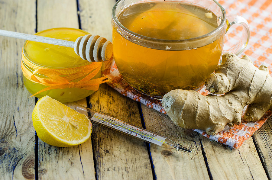 honey and lemon can enhance the soothing effects of any tea