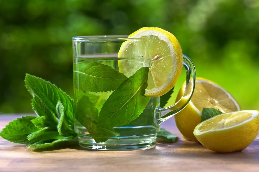 peppermint tea can provide relief for a painful throat