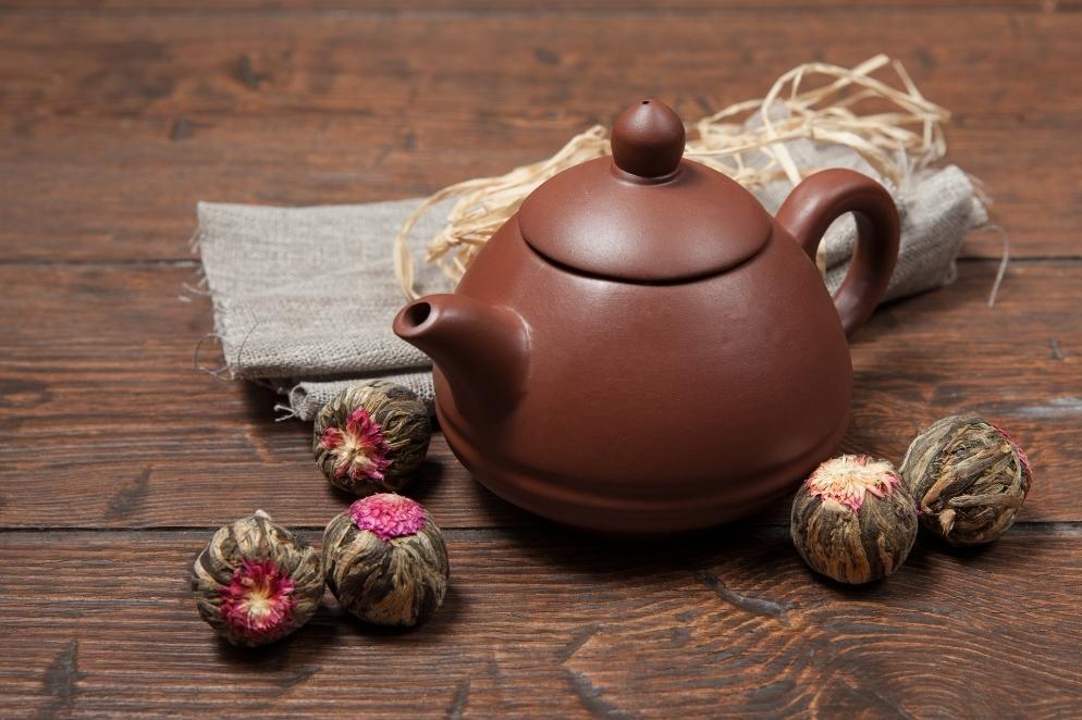 One of Jesse's tea preparation tips - use a clay teapot.